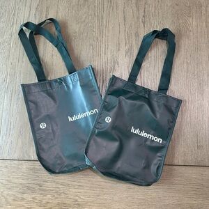 NWT! Bundle of 2 Lululemon Reusable Tote Bags